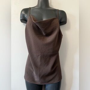 Workshop Republic Clothing Brown Camisole Top